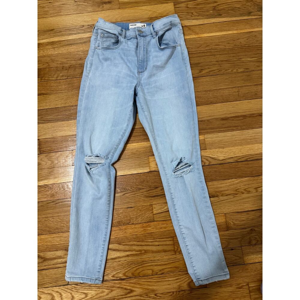 Garage size 9 ultra high rise light blue jeans women’s jean  pants